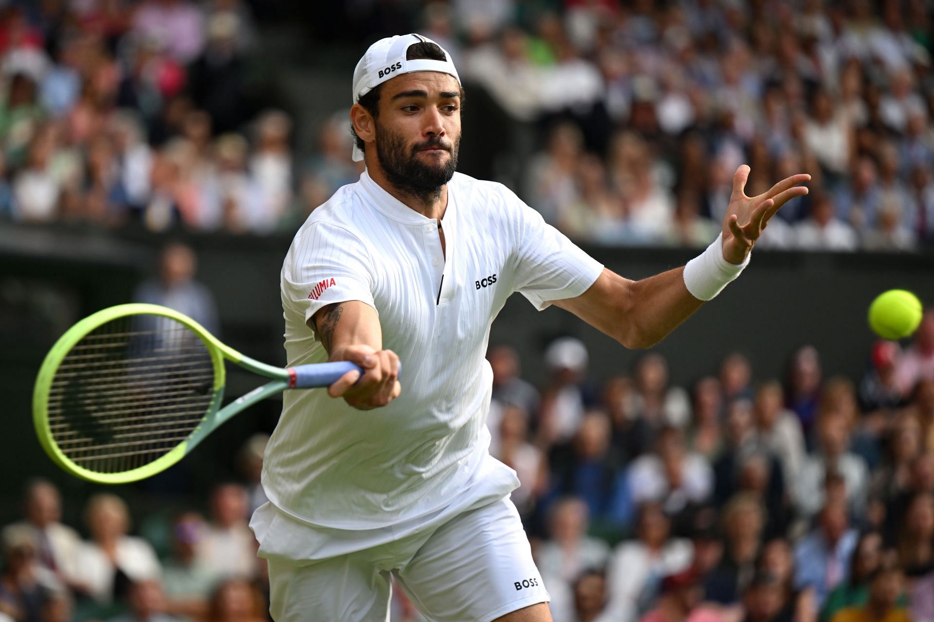Matteo Berrettini at the 2023 Wimbledon Championships