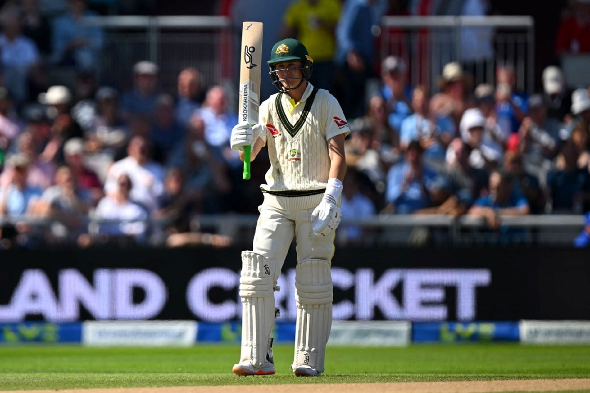 Labuschanged recorded his maiden 50 of the English summer.