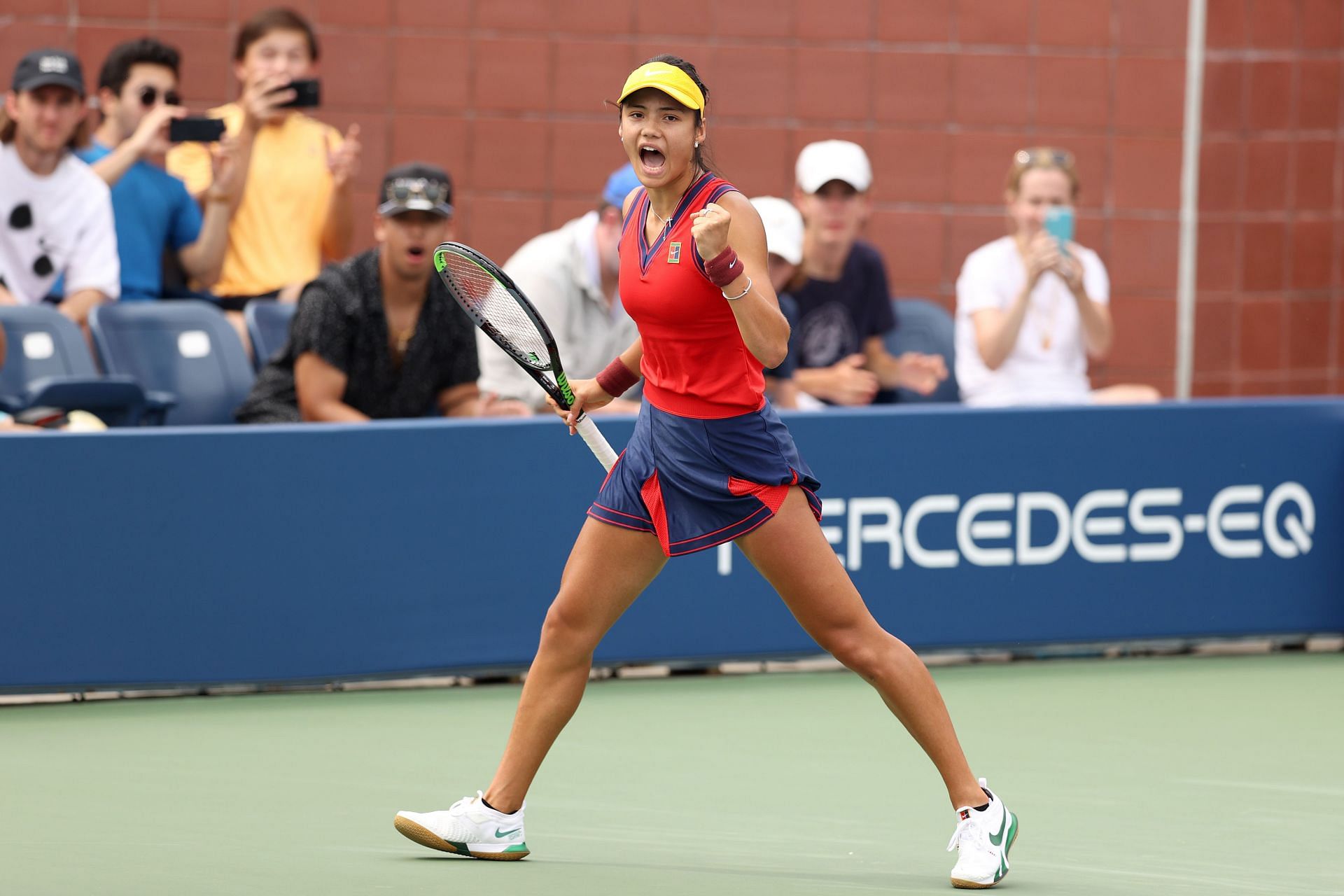 Emma Raducanu at the 2021 US Open