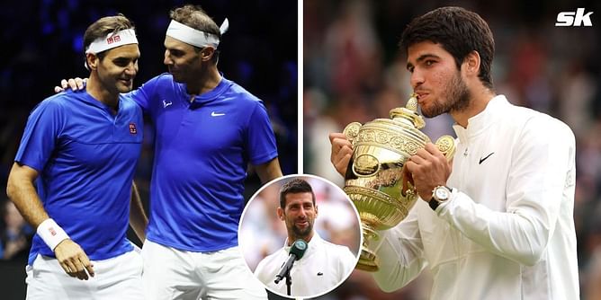 "Carlos Alcaraz has got the best of all 3 worlds" - Novak Djokovic sees shades of himself, Roger Federer and Rafael Nadal in Wimbledon champion
