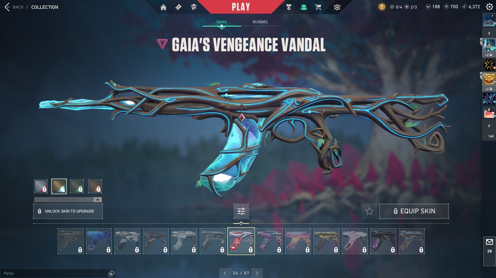 Gaia&#039;s Vengeance Vandal (Image via Riot Games)