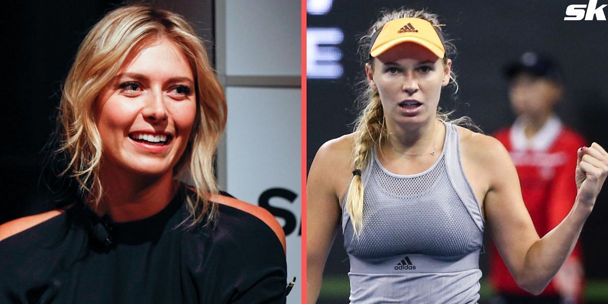 Maria Sharapova called Caroline Wozniacki a challenging opponent