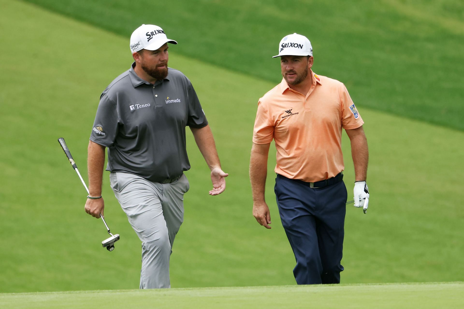 Shane Lowry and Graeme McDowell (via Getty Images)