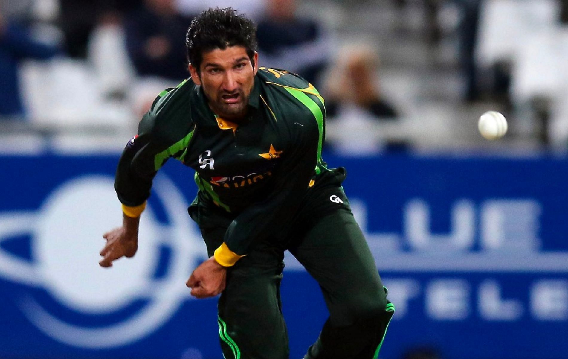Sohail Tanvir in action. (Pic: ICC/Twitter)