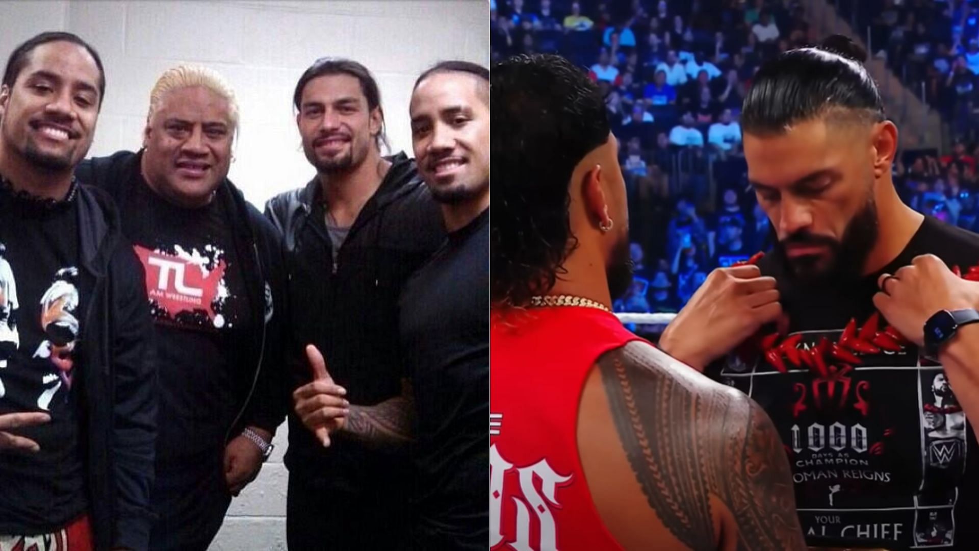 Rikishi and Roman Reigns are members of the Anoa