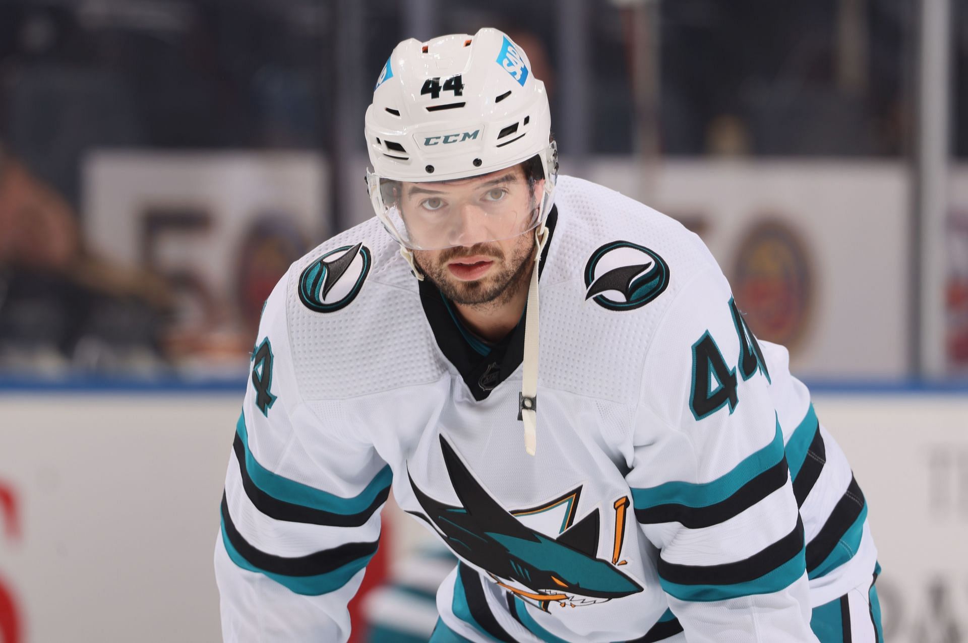 Marc-Edouard Vlasic, San Jose Sharks v New York Islanders