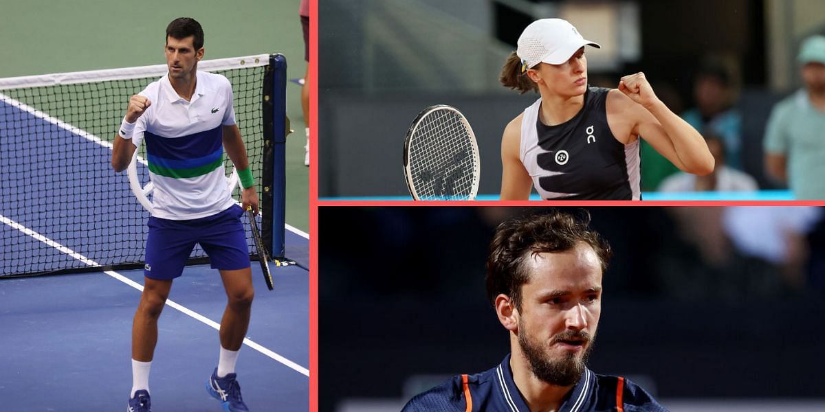 Novak Djokovic, Iga Swiatek and Daniil Medvedev will be in action on Day 2 of the French Open