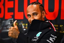 Lewis Hamilton “really happy” as he looks to challenge for the podium in the F1 Belgium GP after starting P3 on Sunday