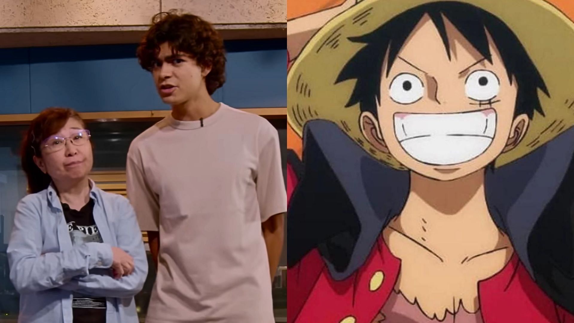 one piece live action actor VS anime｜TikTok Search