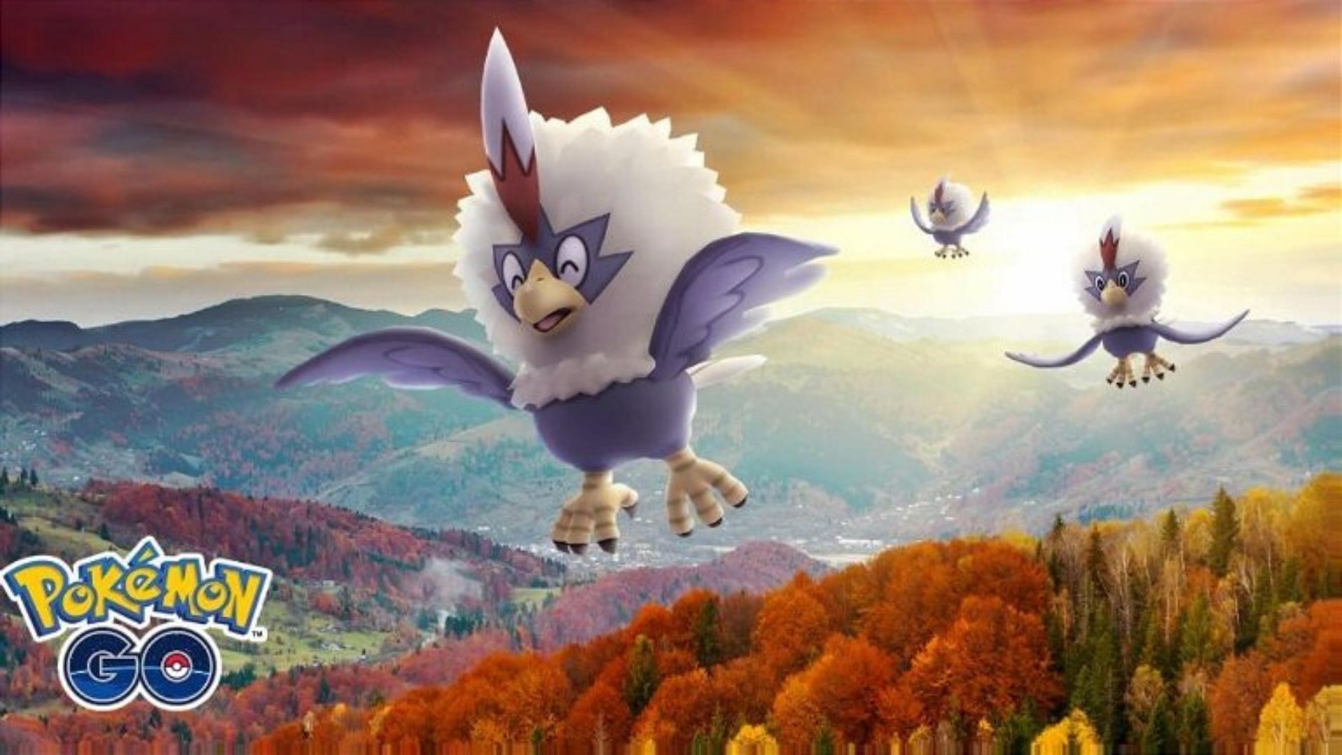 Rufflet has a base flee rate of 0% (Image via Niantic)