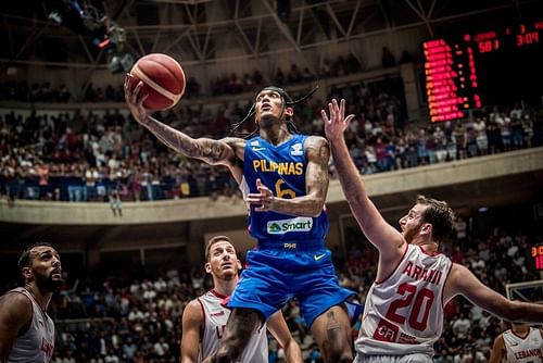 Jordan Clarkson last suited up for the Philippines during the FIBA World Cup 2023 Asian Qualifiers in August 2022 | Photo: FIBA