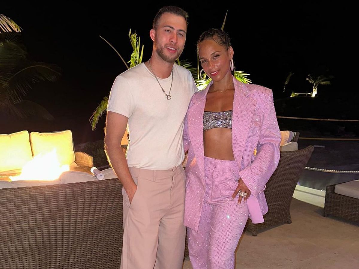 Alicia Keys and Cole Cook