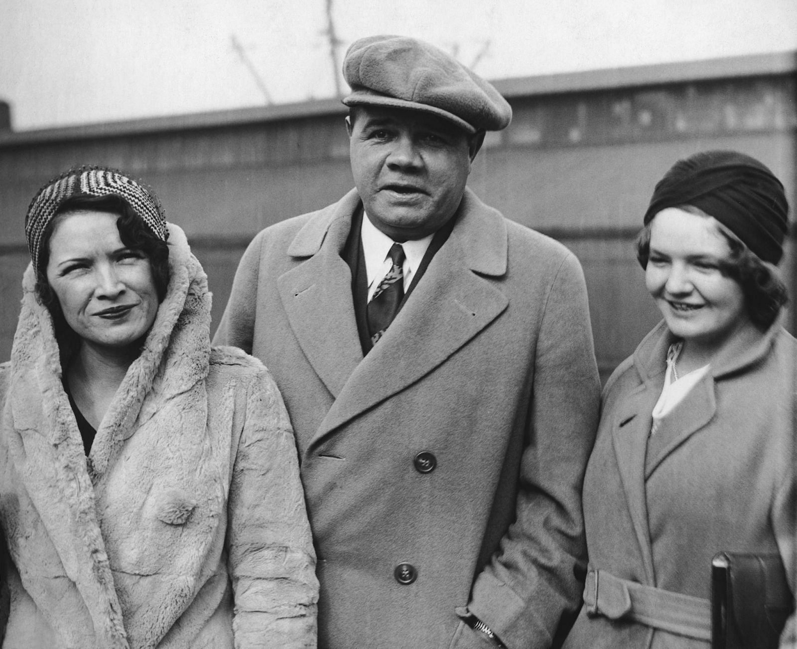 Babe Ruth and Claire Merritt Ruth with Dorthy