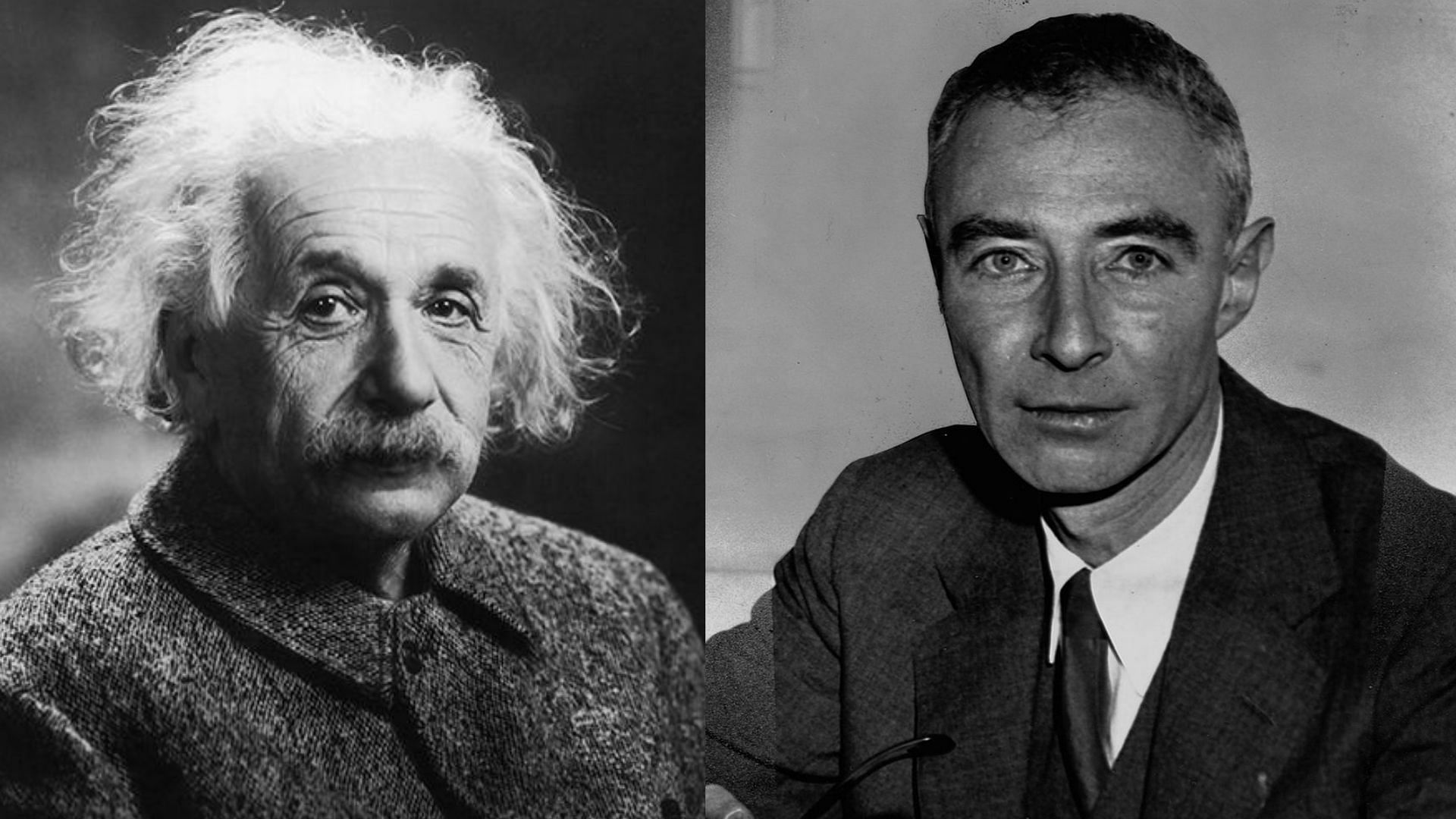 Oppenheimer and Einstein (Image via Sportskeeda)