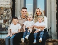 Freddie Freeman with his Family