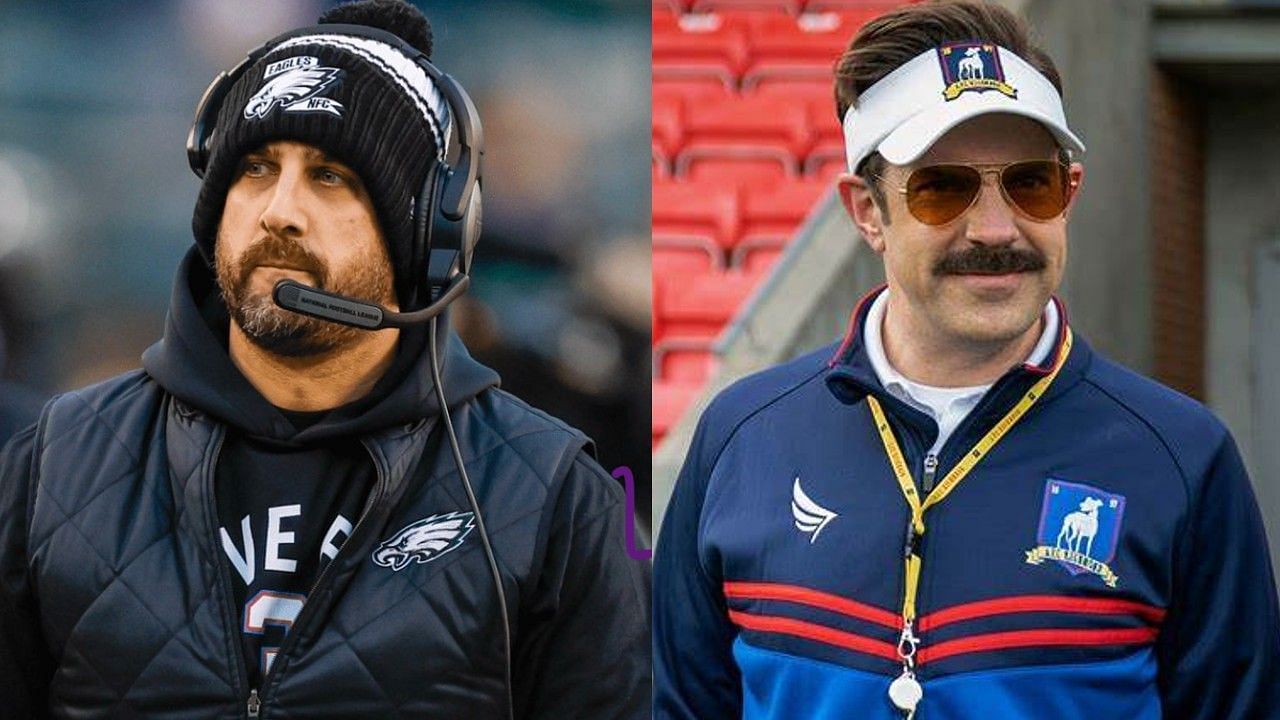 Eagles tight end compared head coach Nick Sirianni to that of fictional head coach Ted Lasso.