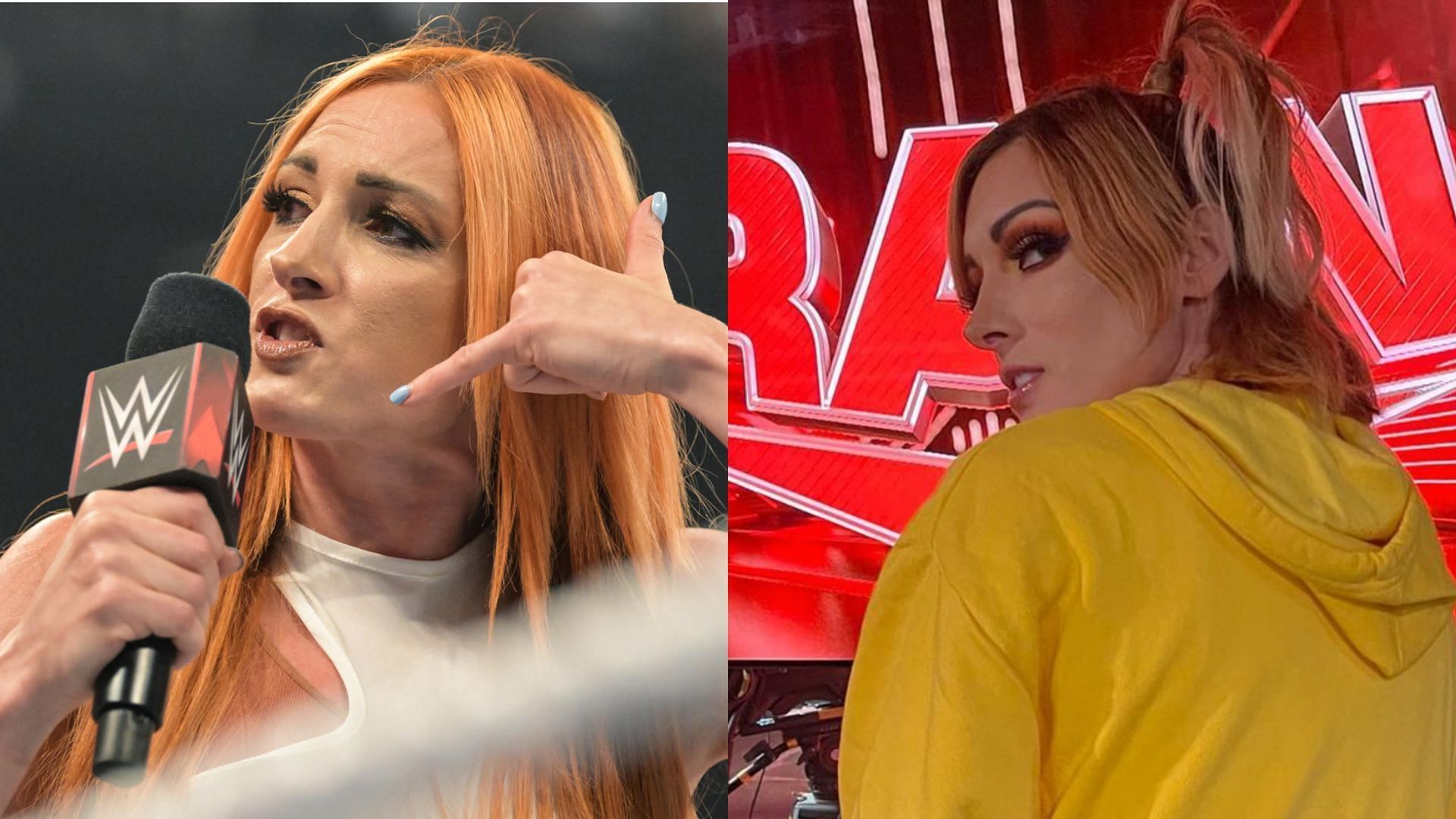 Becky Lynch may not be available for her match tonight on RAW. 