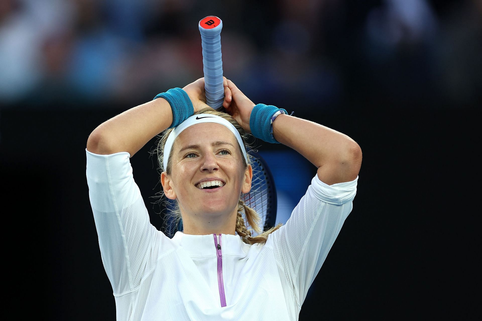 Victoria Azarenka at the 2023 Australian Open.