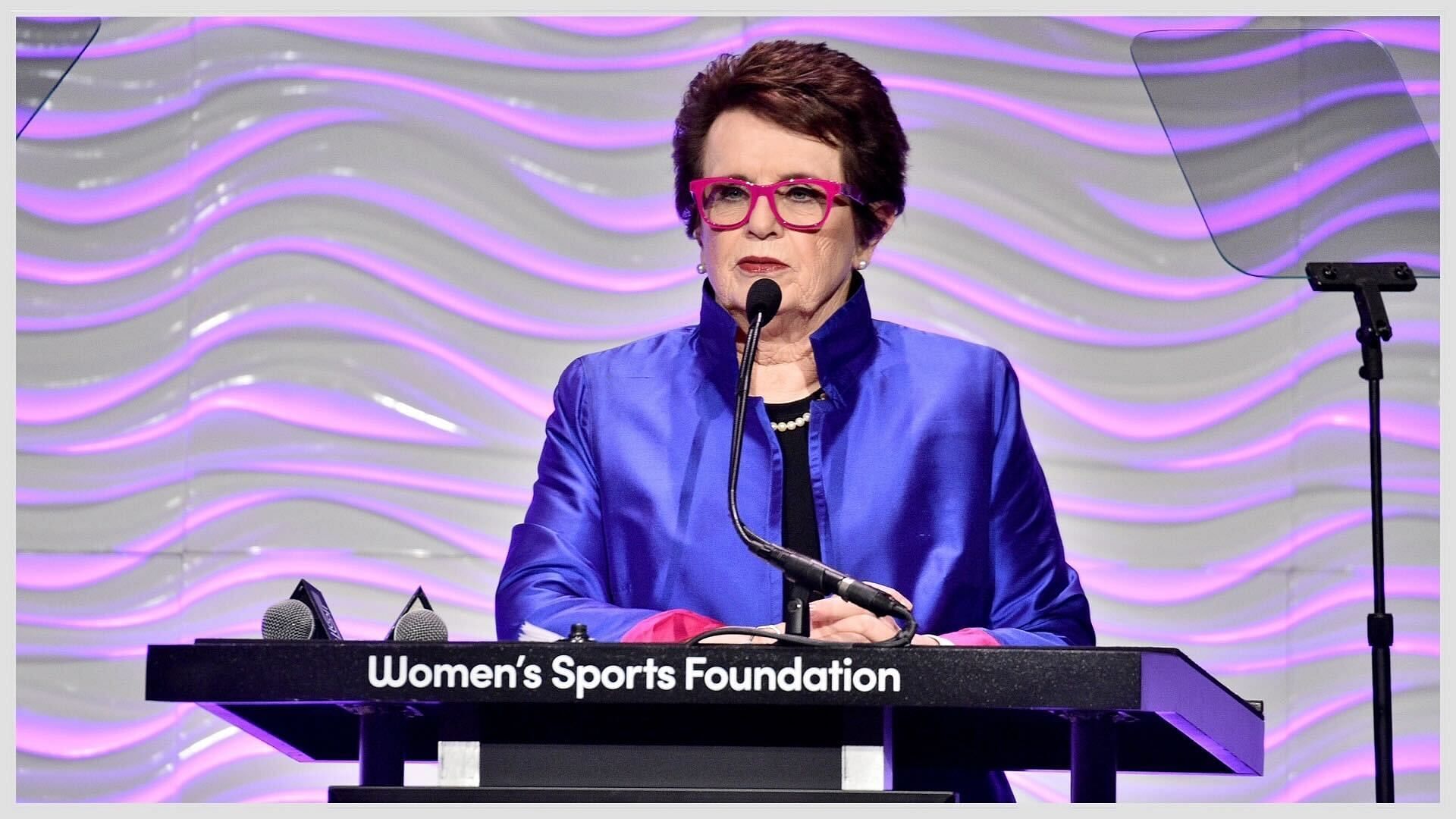 Billie Jean King expresses support for Saudi Arabia as a potential host for WTA events