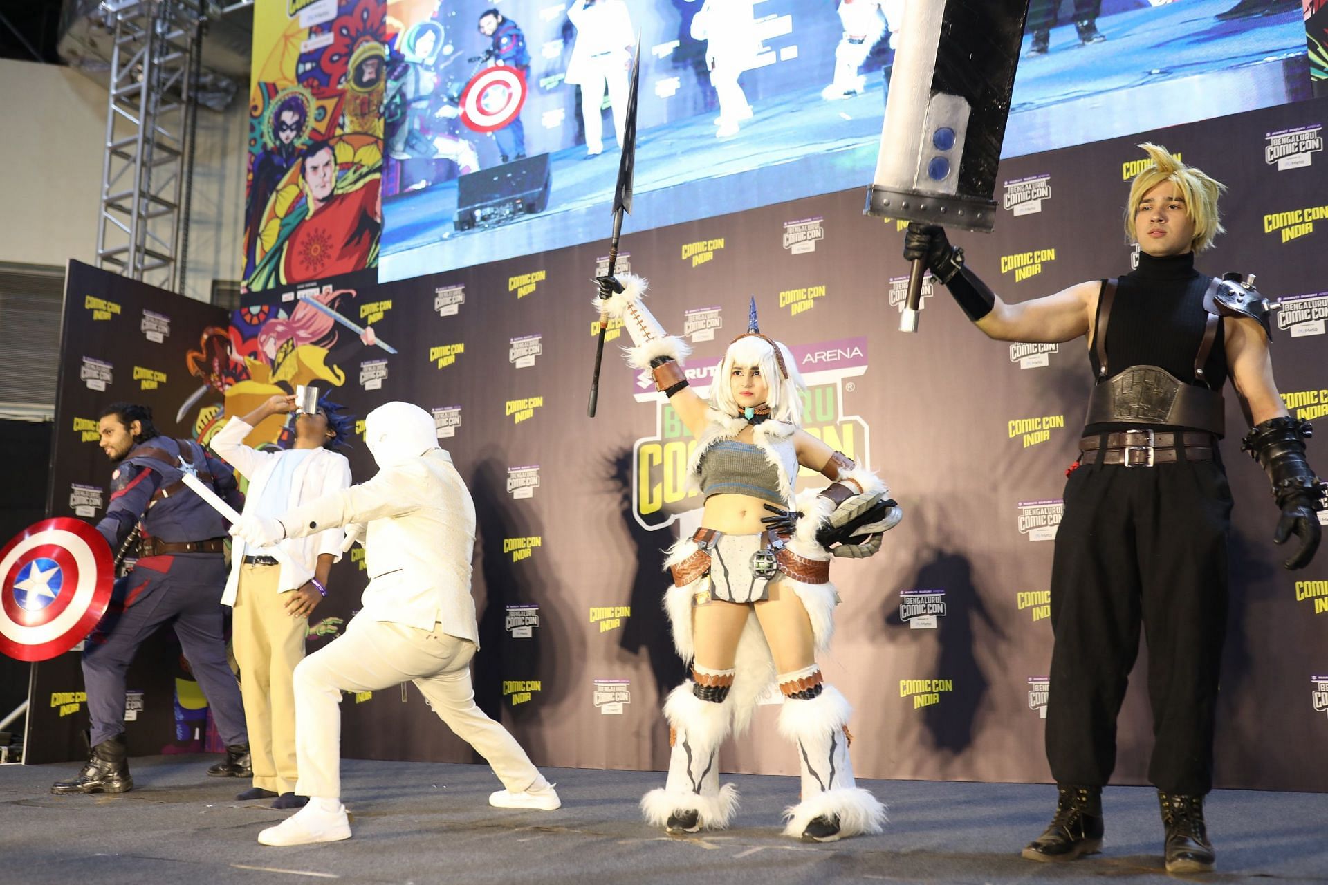 Cosplay competition mainstage at Bengaluru Comic Con 2022 (Image via event&#039;s official Instagram)