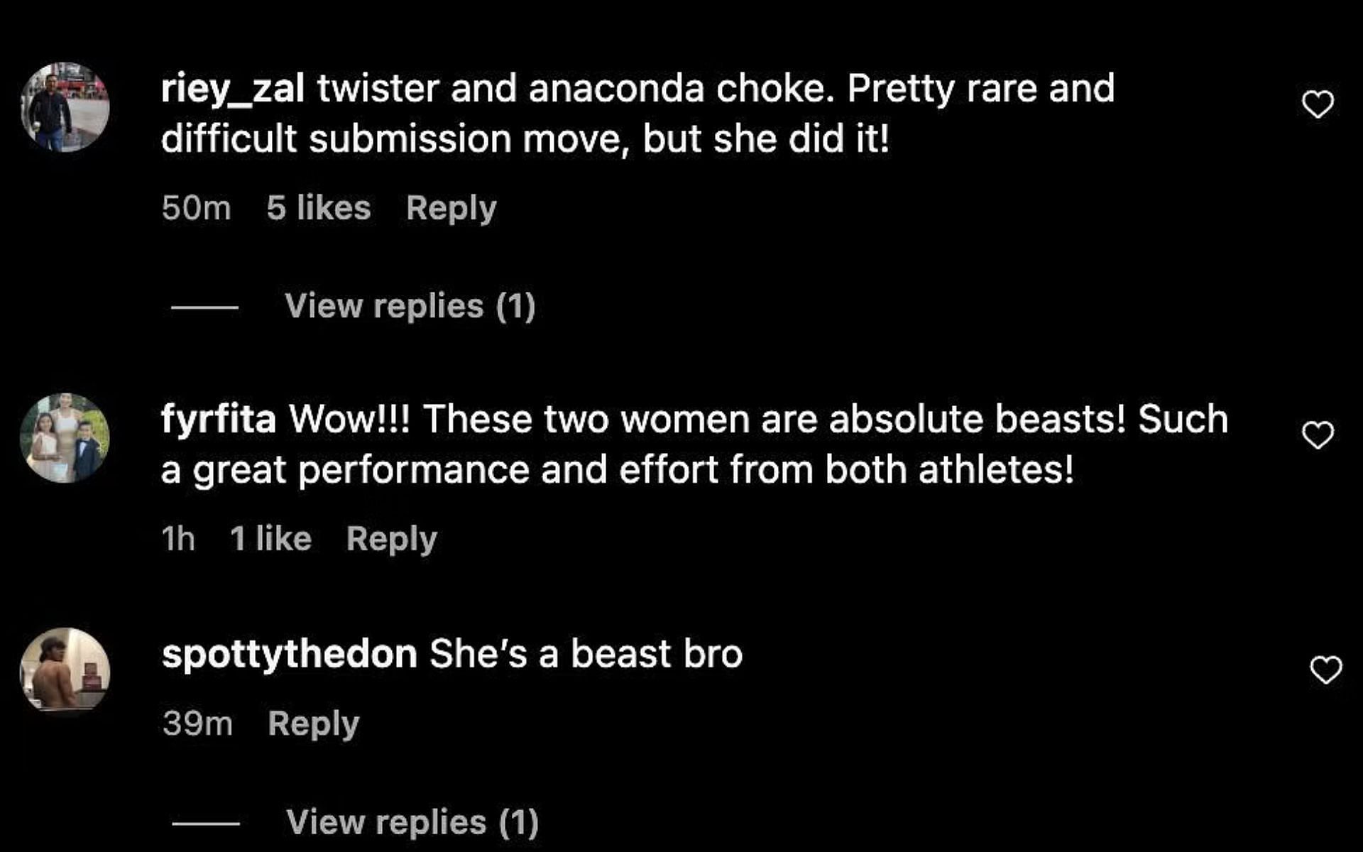 Fan comments on Angela Lee&#039;s video