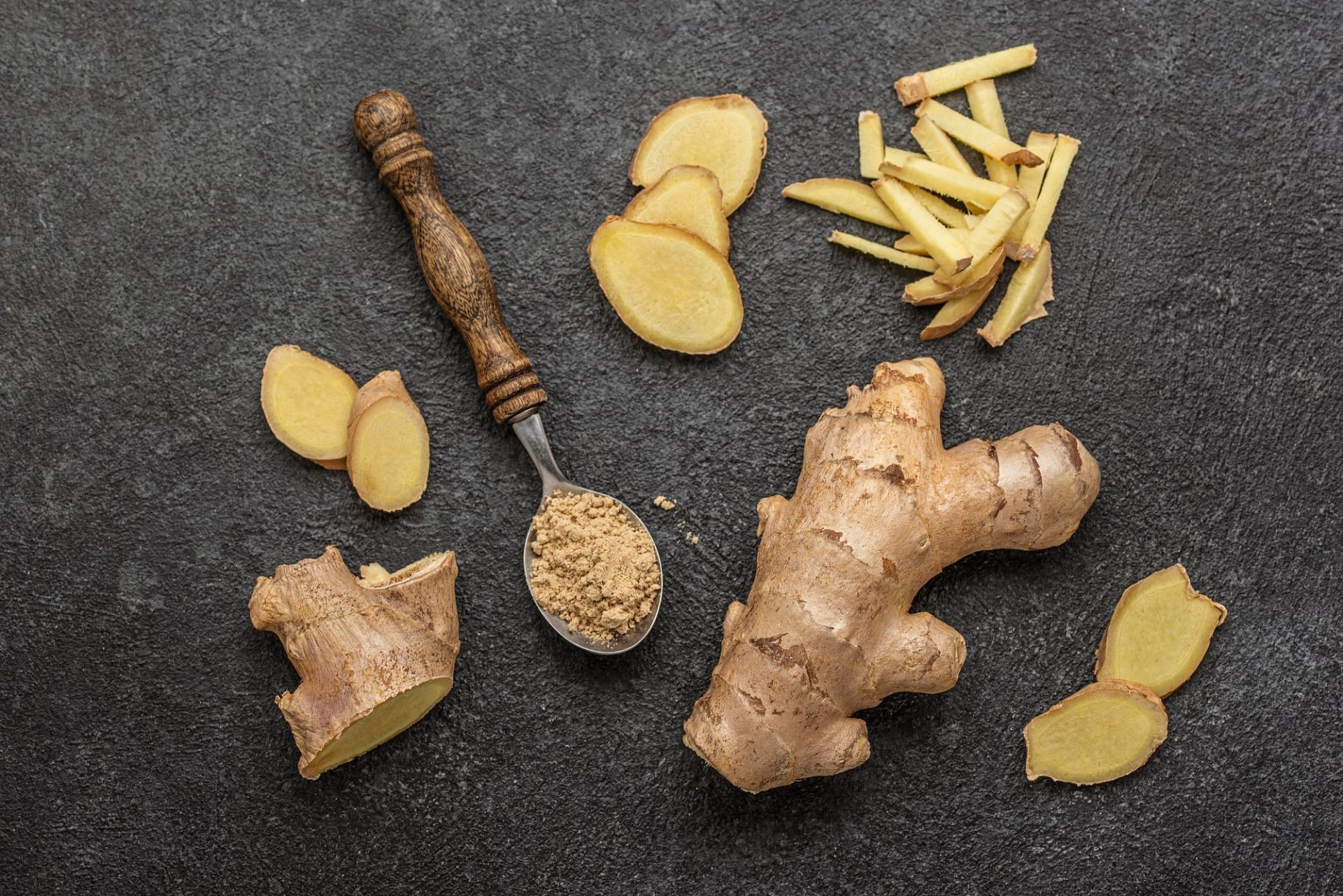 Nutritional value of ginger. (Image via Freepik)