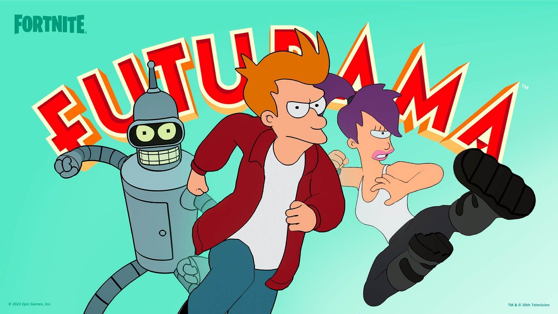 Fortnite update v25.20 adds Futurama to the metaverse (Image via Epic Games/Fortnite)