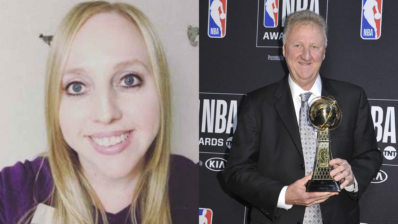 larry bird wife and kids