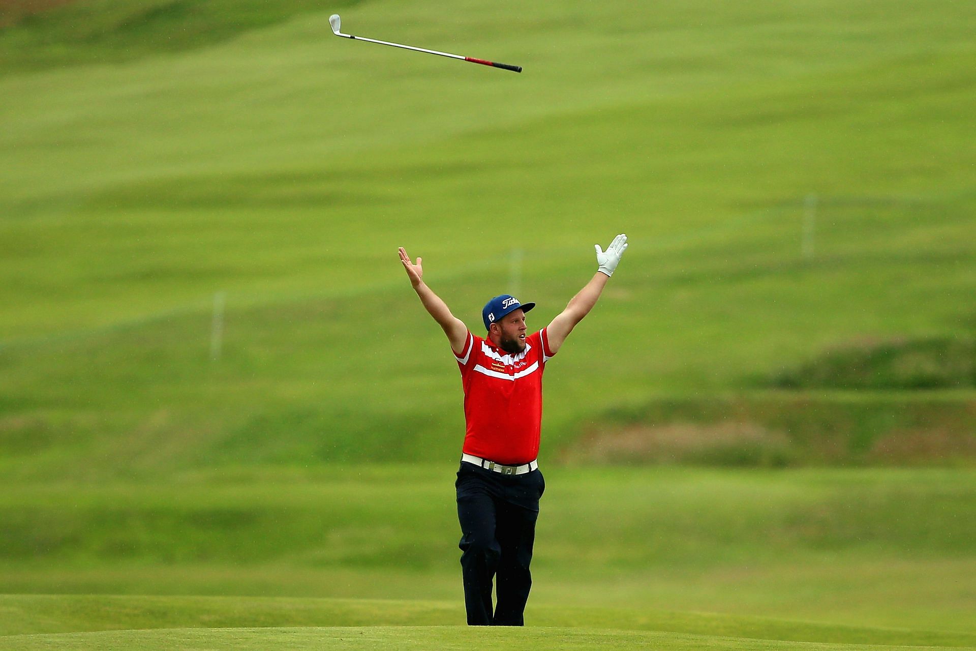 Andrew Johnston at the 2015 Genesis Scottish Open (Image via Getty).