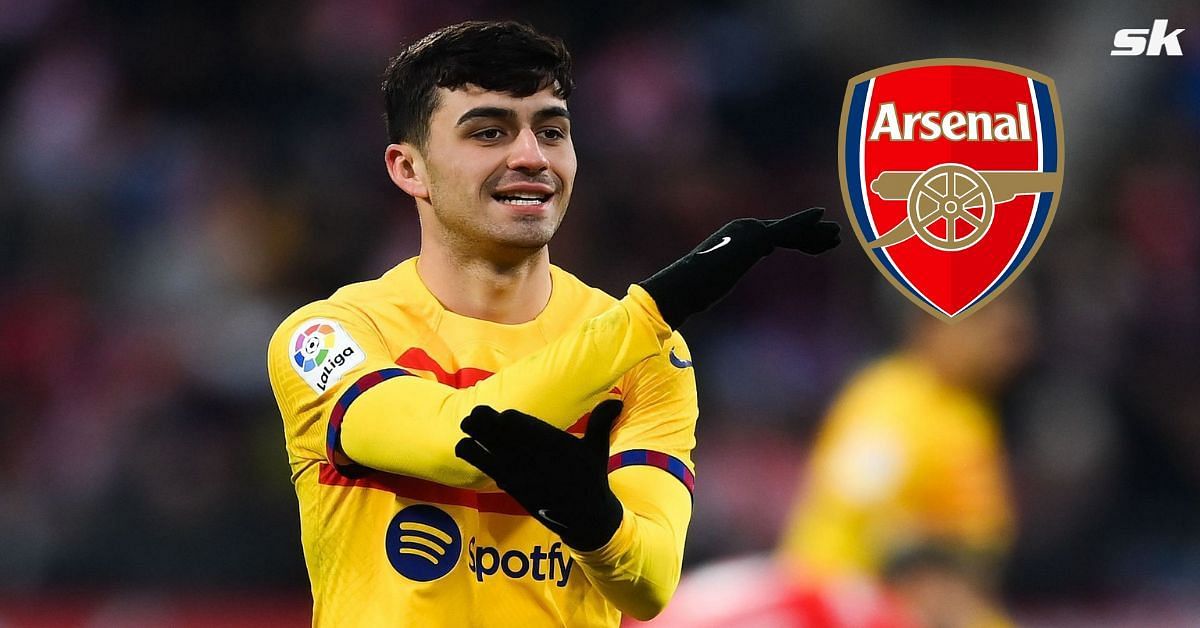 Pedri sends message to Arsenal player