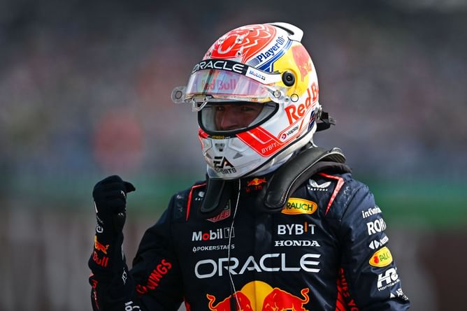 “I was quite surprised to see them 2 there”: Pole-sitter Max Verstappen equally surprised to see McLaren duo qualify P2 and P3