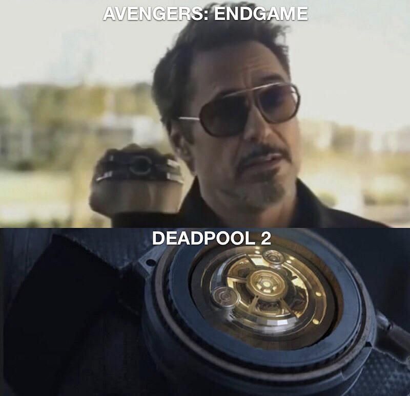 Time Travel devices in MCU and Deadpool 2 (Image via Marvel)