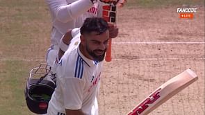 [Watch] Virat Kohli celebrates his 29th Test hundred in style