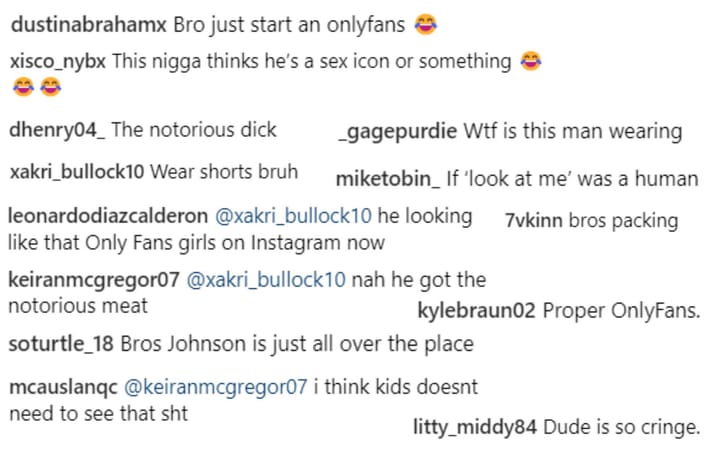"Looking like OnlyF*ns girls on Instagram" - Fans have a field day trolling Conor McGregor after