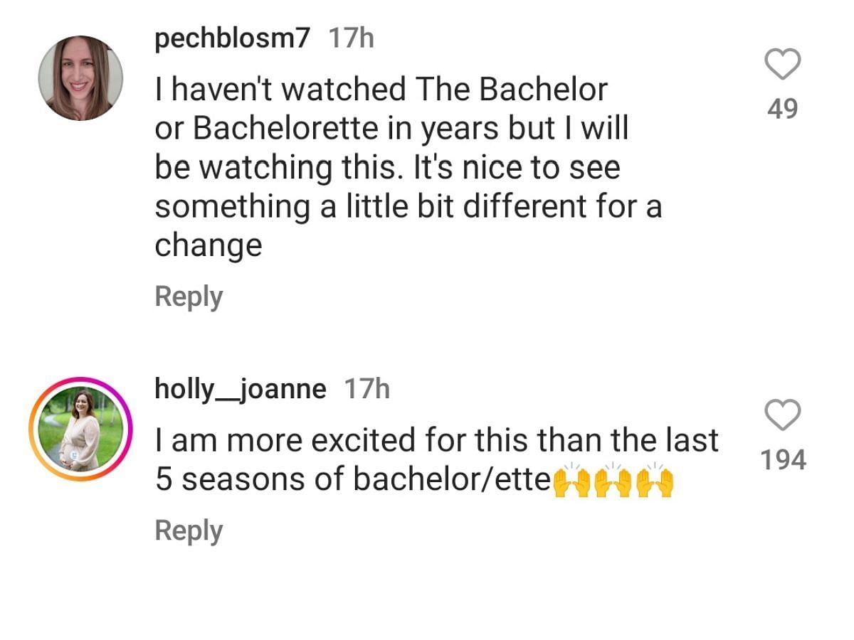 Fans React to Golden Bachelor&#039;s first star contestant announcement (Image via Instagram)