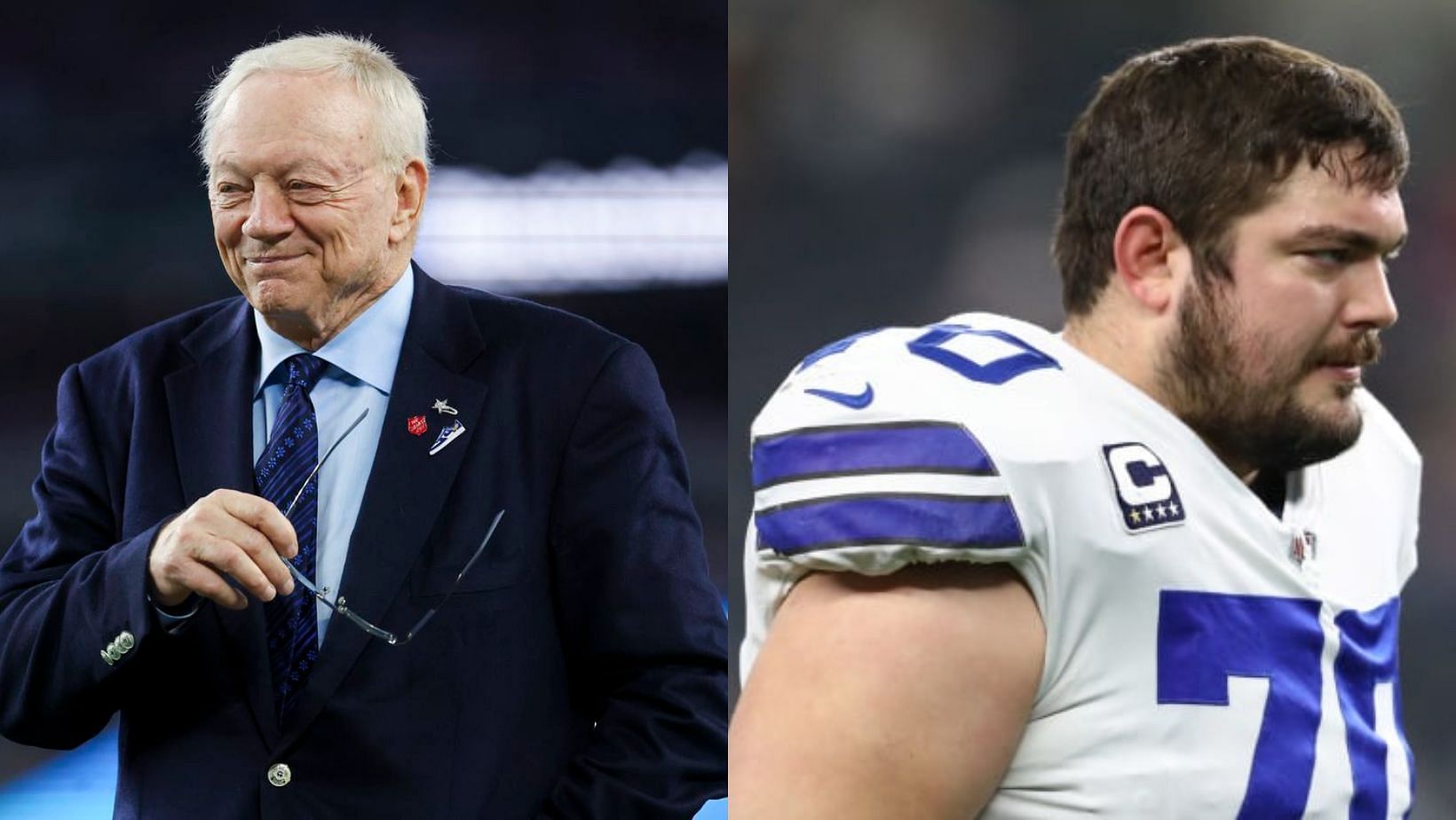 Zack Martin not currently at Cowboys' camp; Jerry Jones 'urgent' to