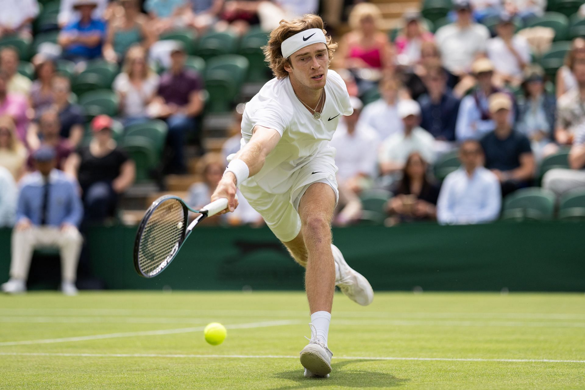 Andrey Rublev at the 2021 Championships.
