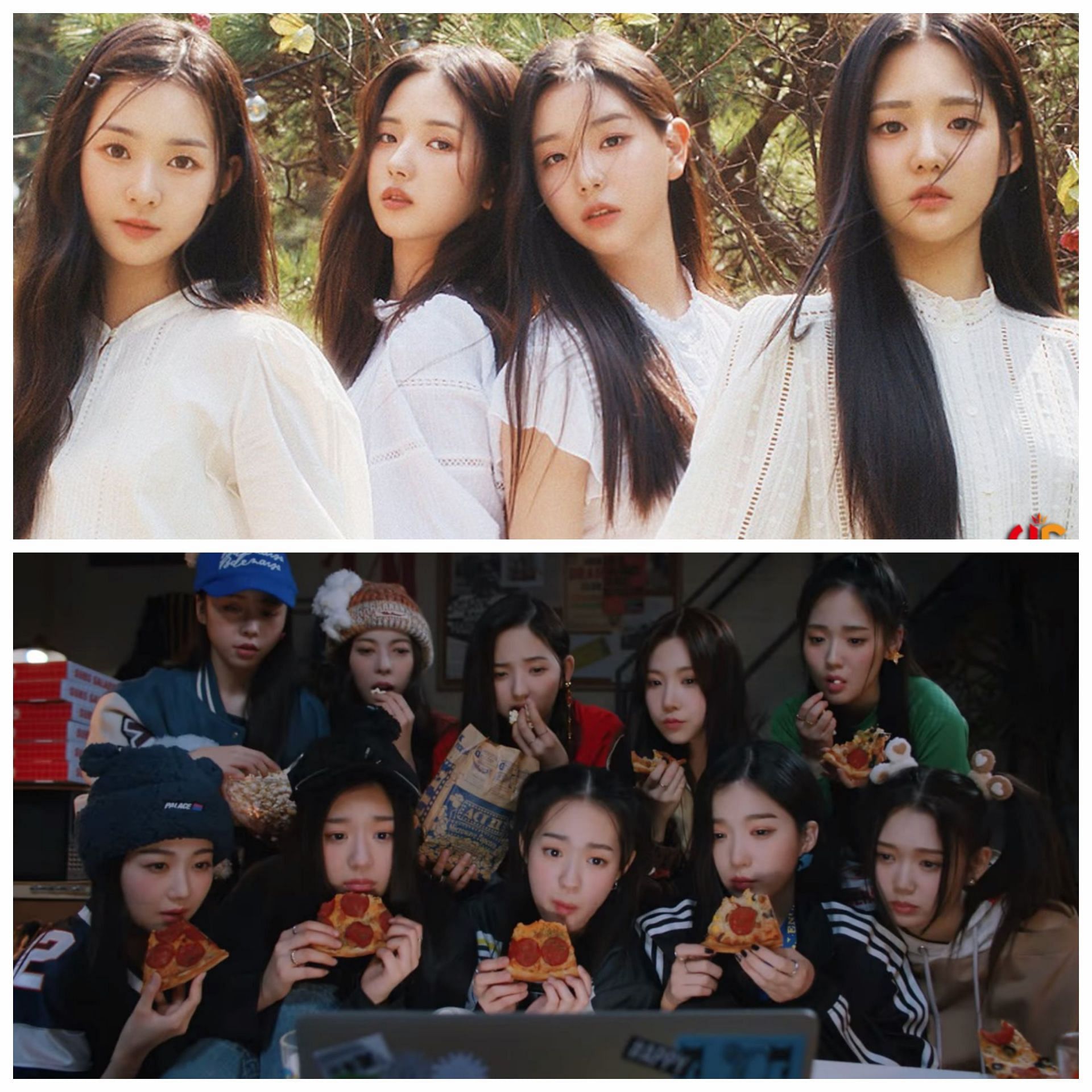 Two Portraits of K-pop group tripleS (Image via The Urban Spotlight)