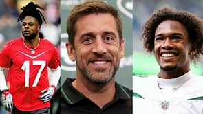Davante Adams hypes up Aaron Rodgers-Garrett Wilson duo over Jets WR's insane catch - "These 2 bouta act up this year"