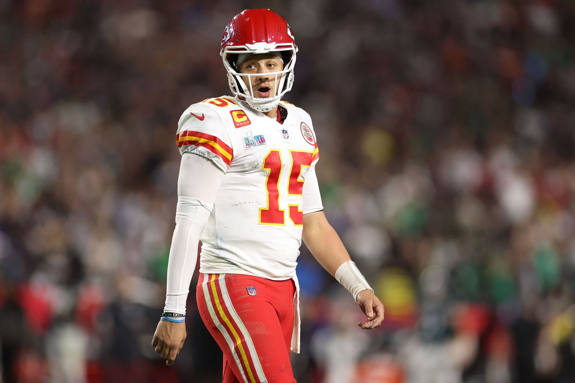 Super Bowl LVII: Kansas City Chiefs quarterback Patrick Mahomes