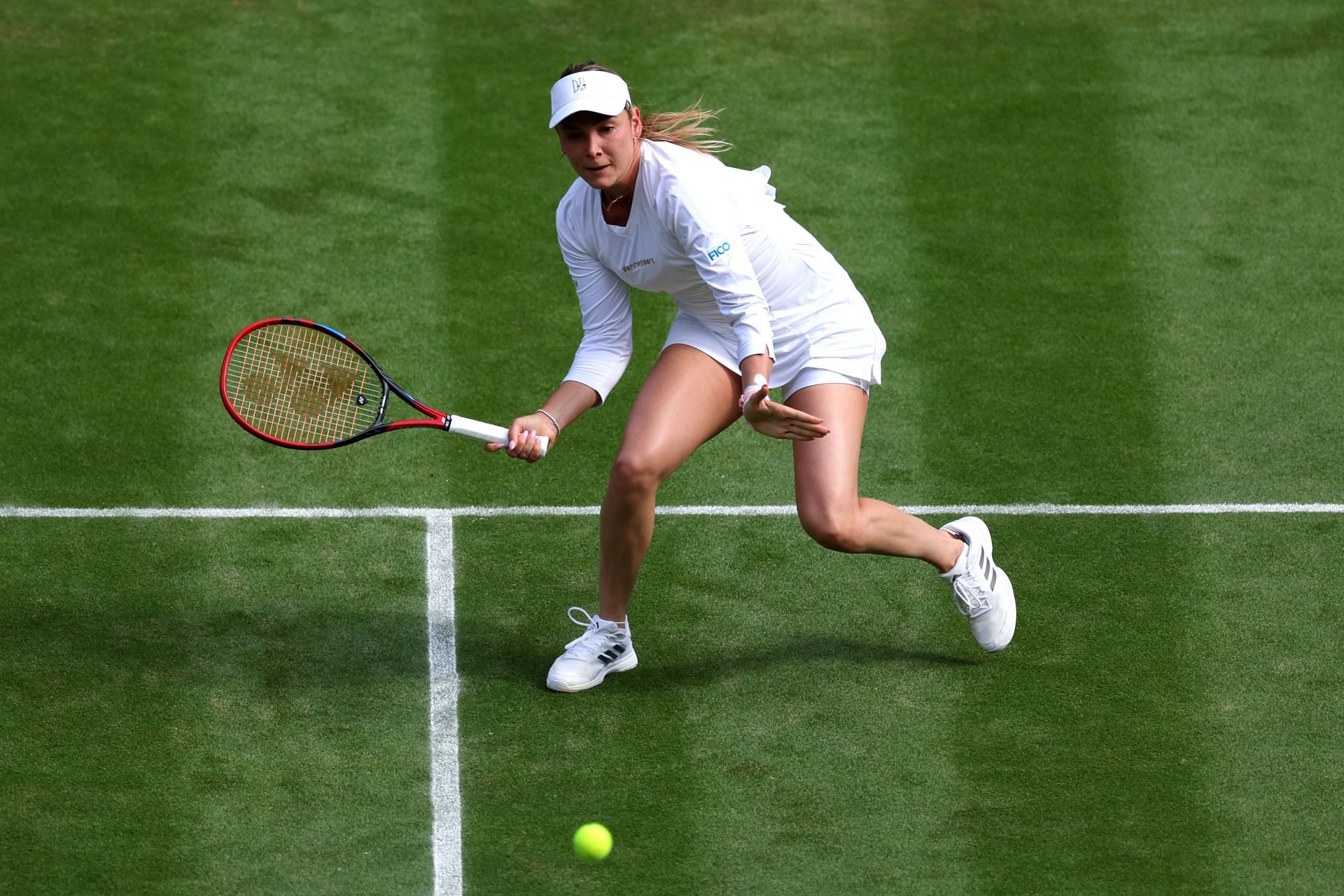 Donna Vekic at the 2023 Wimbledon Championships