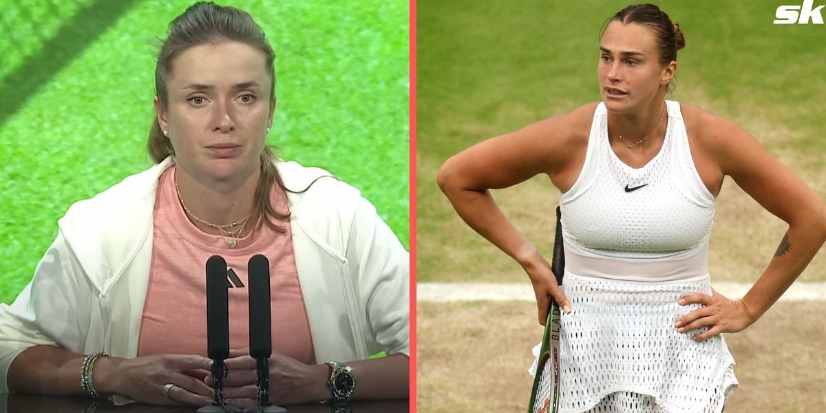 Elina Svitolina is unhappy at not having the chance to deny Aryna Sabalenka the Wimbledon 2023 title. 