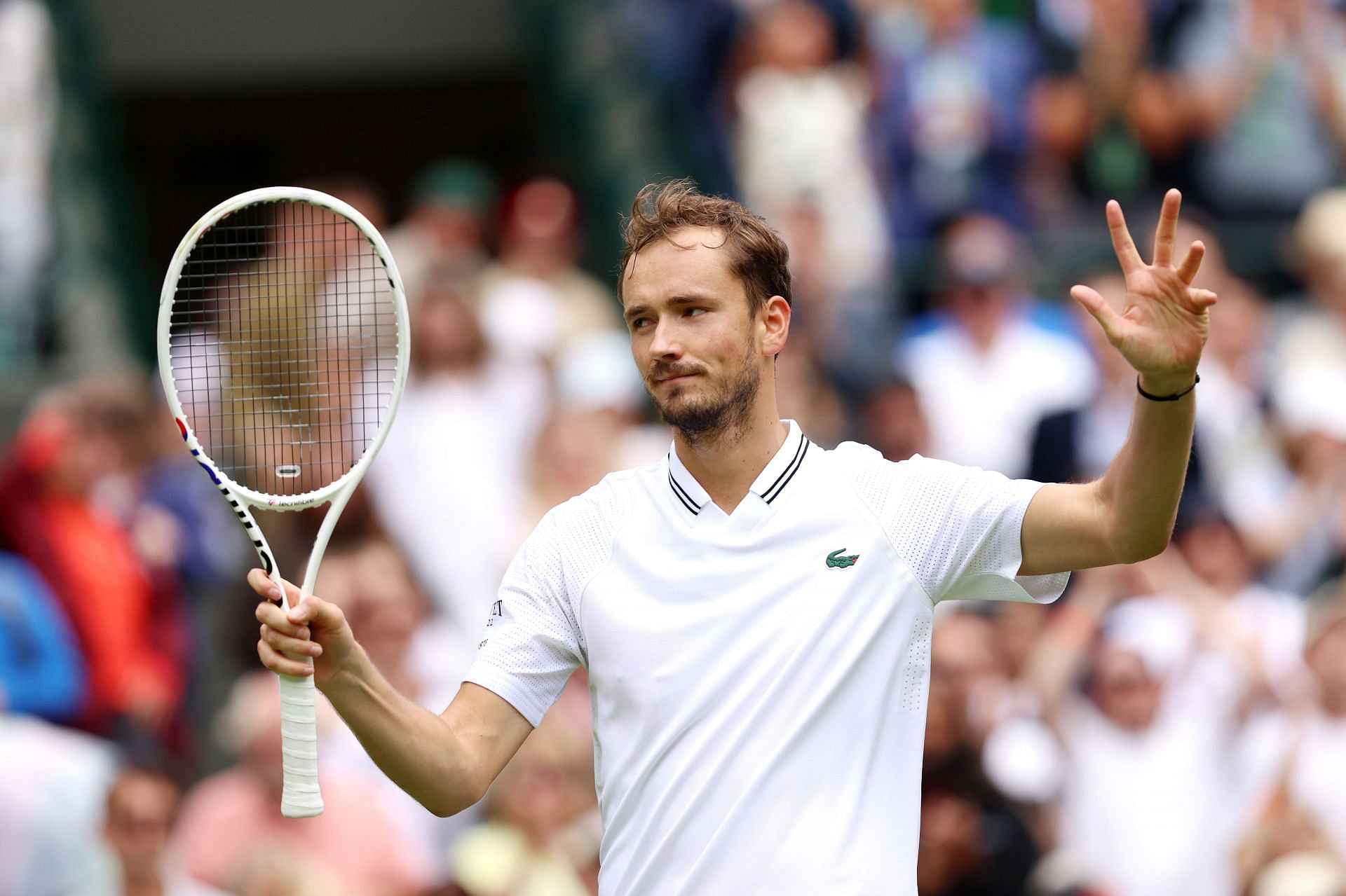 Daniil Medvedev at The Championships - Wimbledon 2023