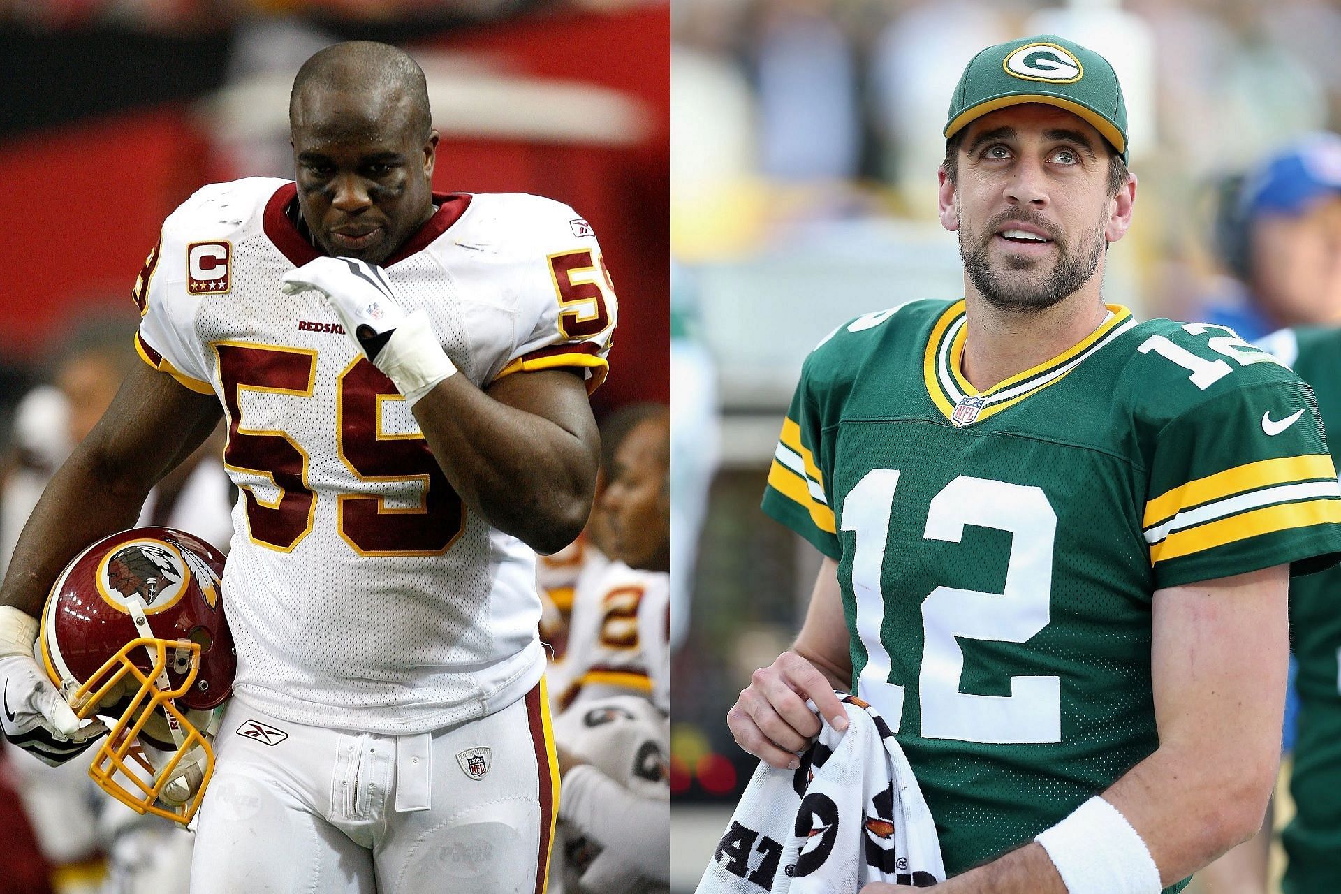 Aaron Rodgers once recalled losing sight in one eye after scary hit from London Fletcher