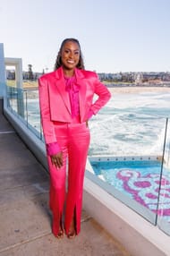 Issa Rae as President Barbie
