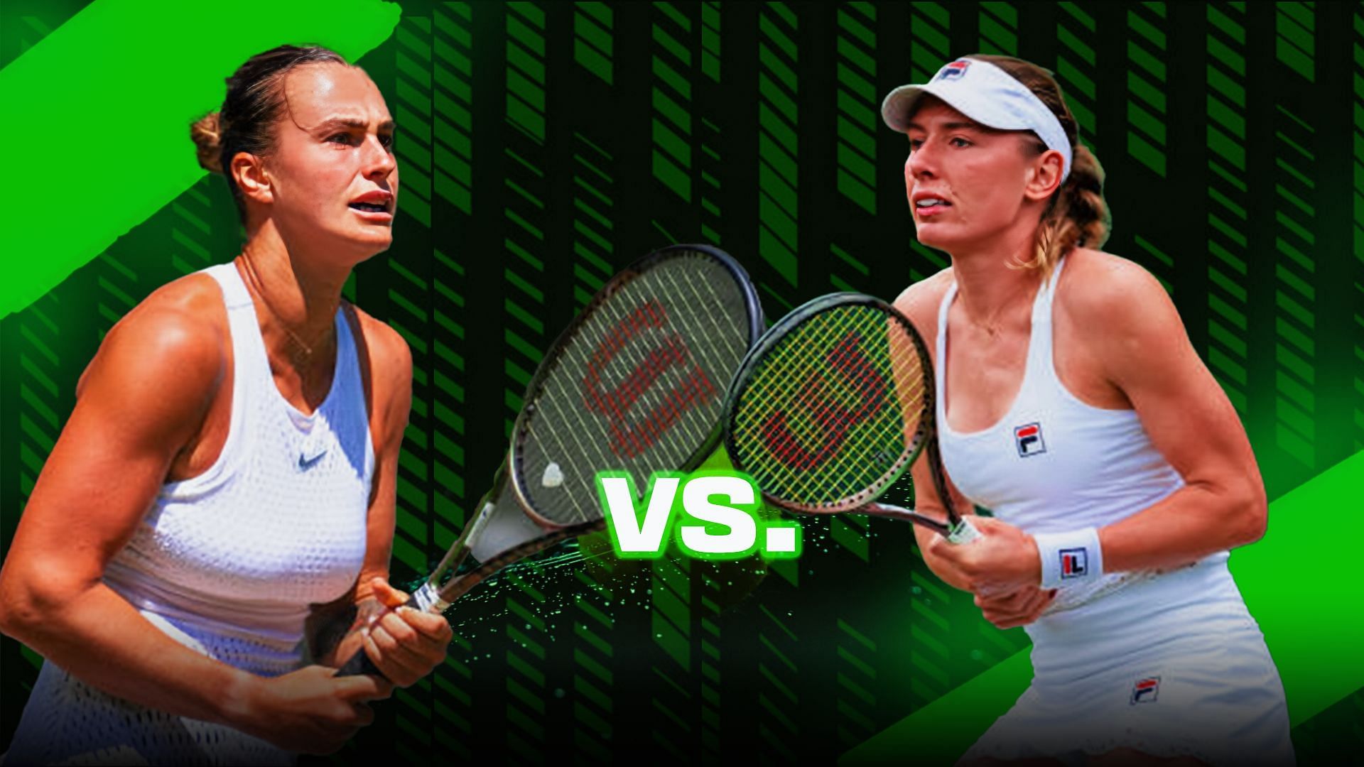 Aryna Sabalenka vs Ekaterina Alexandrova is one of the fourth-round matches at the 2023 Wimbledon.