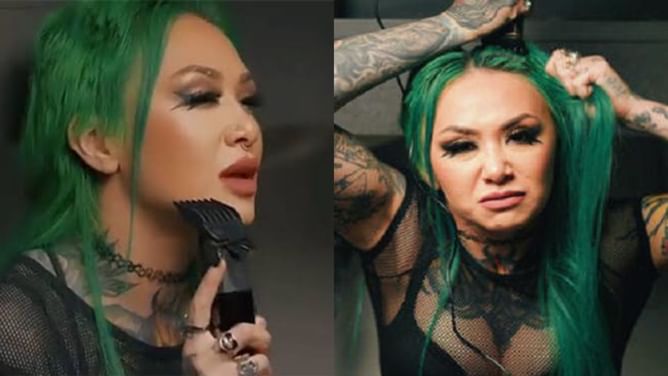 Recently-signed star reacts to Shotzi shaving her head on WWE SmackDown