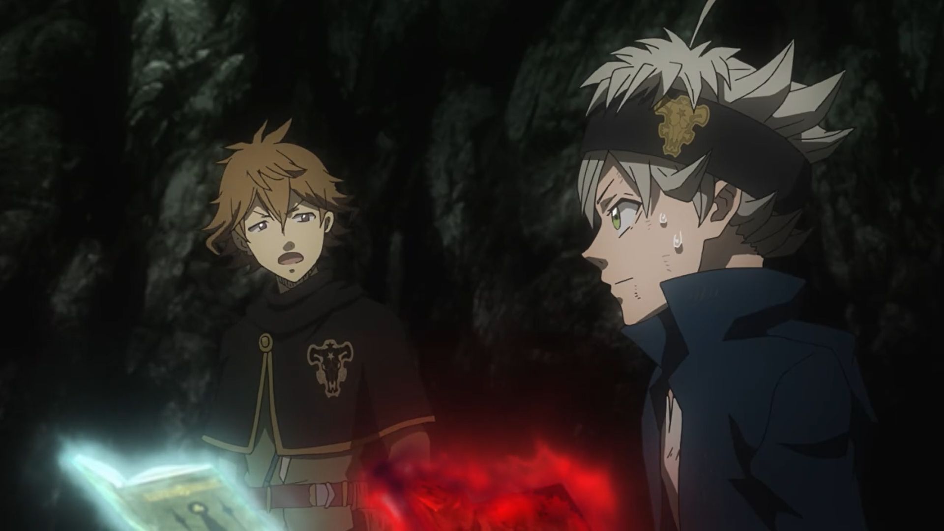 Finral and Asta as seen in the Black Clover anime (Image via Studio Pierrot)