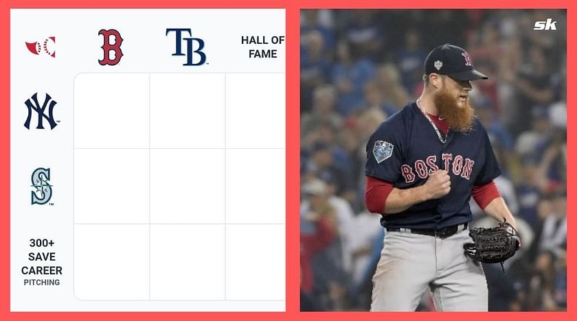 Which Red Sox pitchers have had 40+ saves in a season? MLB Immaculate Grid  answers for July 4