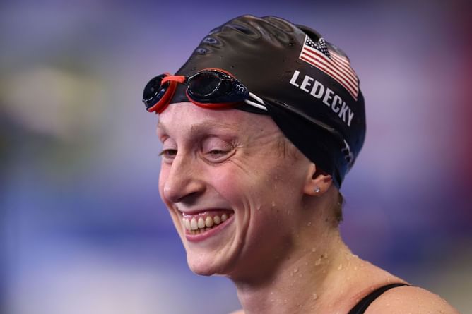 "It hurt a lot but I'm really happy with the outcome" - Katie Ledecky takes pride in matching Michael Phelps' record at World Aquatics Championships